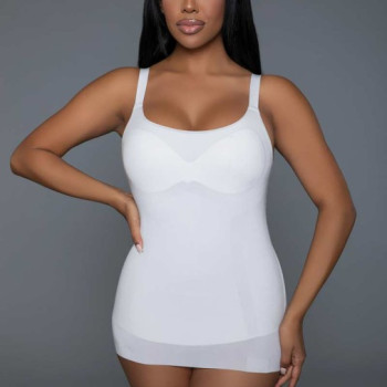 White Stay Sexy Shaper Top