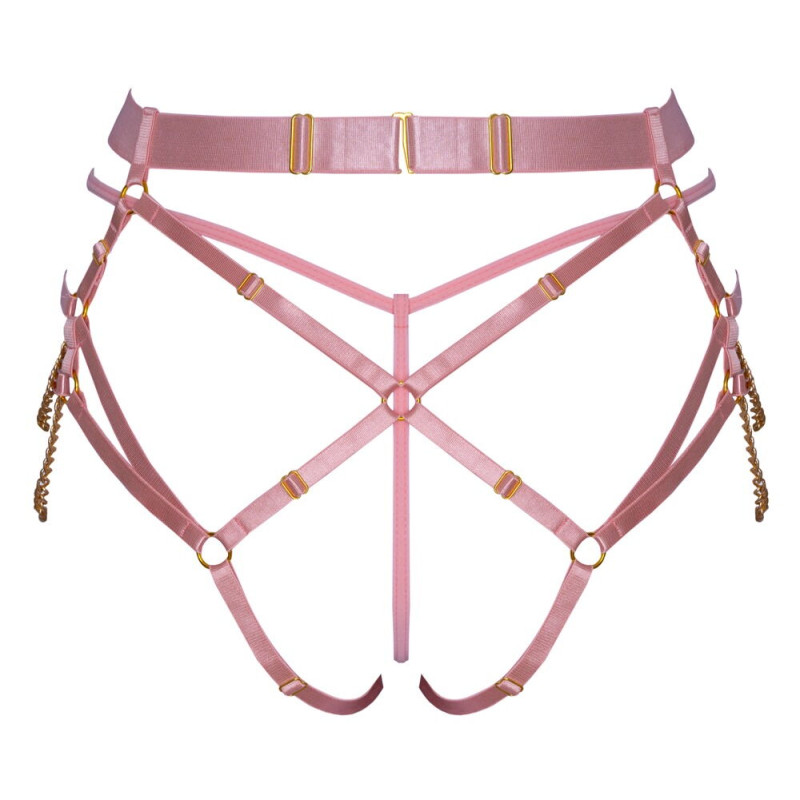 Pink Garter Set