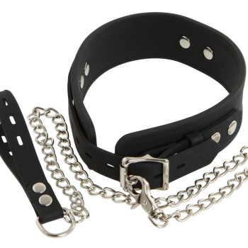 Silicone Collar with Leash