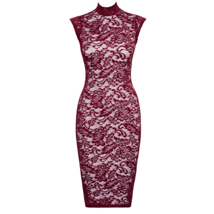 Red Lace Dress