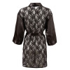 Kimono Svartur Styttri
