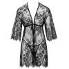 Blúndunáttkjóll – Kimono
