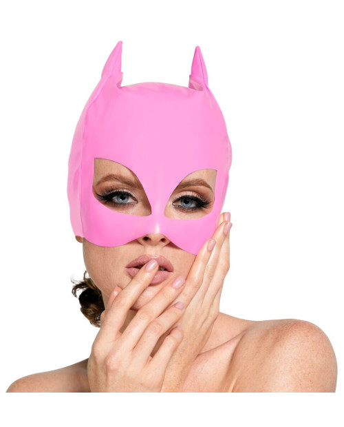 Vinyl Head Mask Pink
