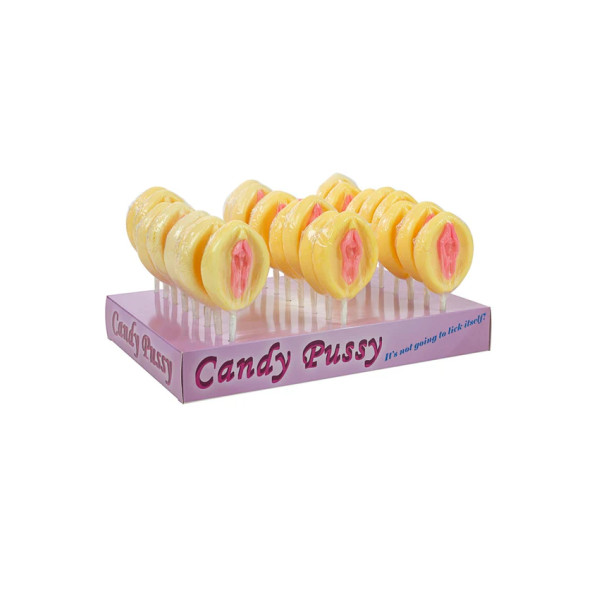 Candy Pussy Lollipop 24 pcs