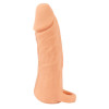 2in1 Extension + Masturbator 18.5cm