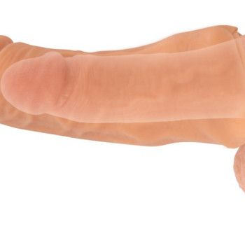 2in1 Extension + Masturbator 18.5cm