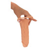 2in1 Extension + Masturbator 18.5cm