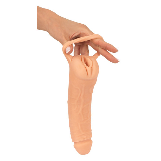 2in1 Extension + Masturbator 23.8cm