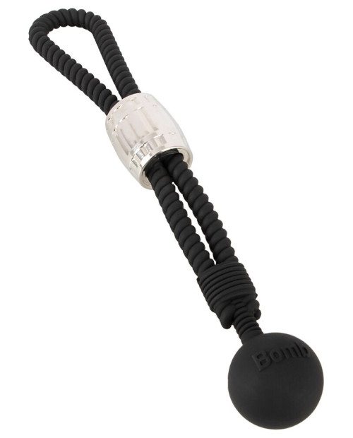 Heavy Rope Cock Strap with Ball