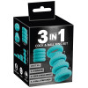 3-in-1 Cock & Ball Ring Set