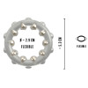 Cock Ring with Metal Balls