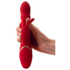 Rabbit Vibrator with 3 Moving Rings