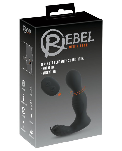 RC Butt Plug with 2 Functions