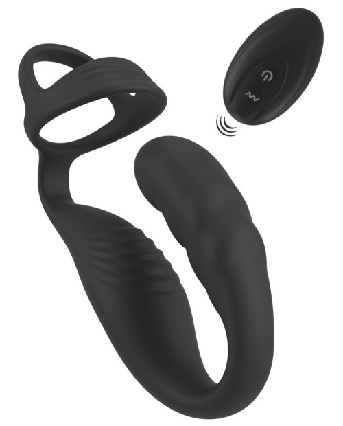 Cock Ring with RC Prostate Plug