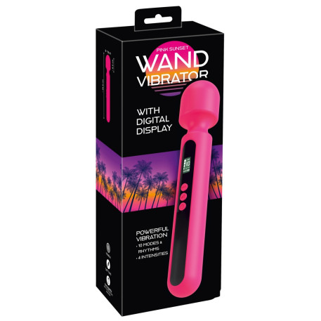 Pink Sunset Wand Vibrator