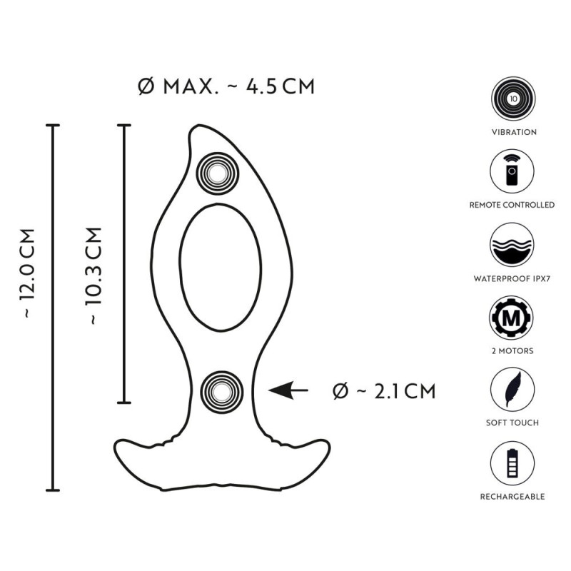 RC Butt Plug with a Hole