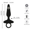Flexible Butt Plug with Vibrations