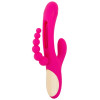 Triple Vibe With Flicking Tongue