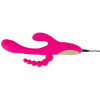 Triple Vibe With Flicking Tongue
