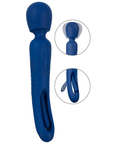 2in1 Wand with Flicking Tongue