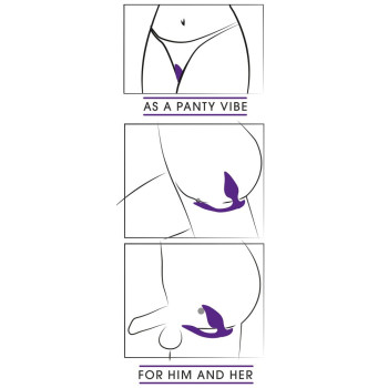 RC 2 in 1 Plug & Panty Vibe