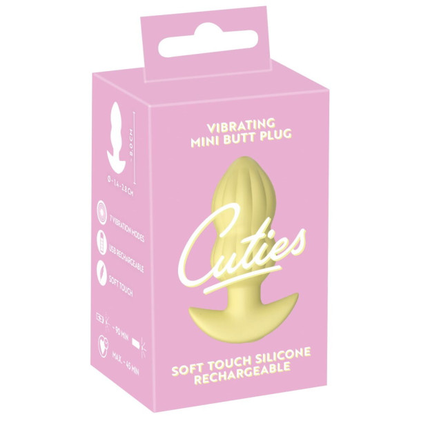 Vibrating Mini Butt Plug