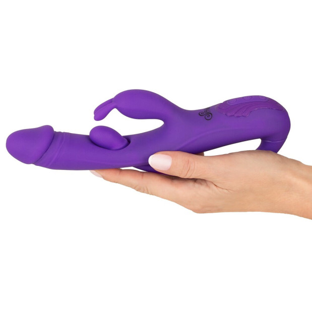 Rabbit Vibrator with G-Spot/Anal Tickler