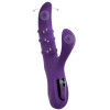 Nodding Rabbit Vibrator with 3 Moving Rings