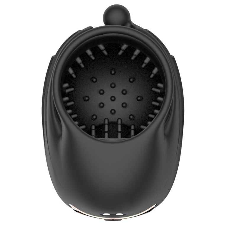 Cock Vibrator with Elliptical Moving Glans Stimulator