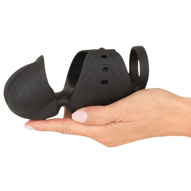 Cock Vibrator with Elliptical Moving Glans Stimulator