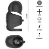 Cock Vibrator with Elliptical Moving Glans Stimulator