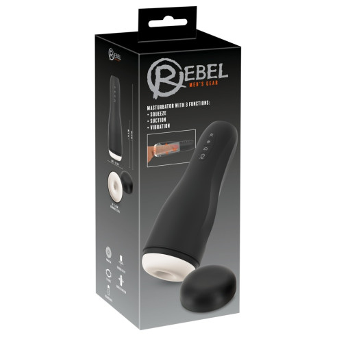 Masturbator with 3 Functions