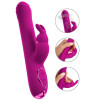 Rabbit Vibrator with Rotation and Thrust Function