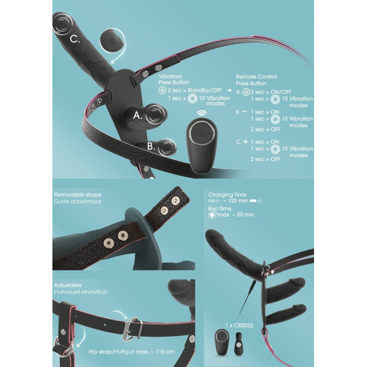 RC Double Inside Strap-on