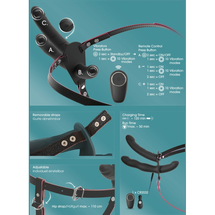 RC Double Outside Strap-on