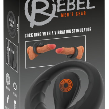 Cock Ring With A Vibrating Stimulator