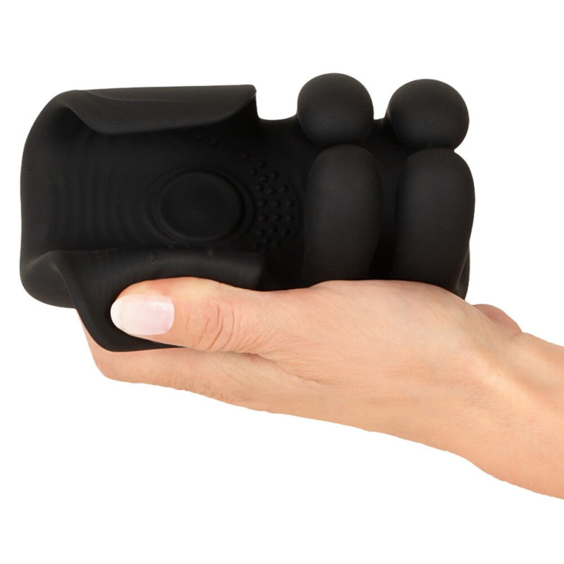 Pulsating & Vibrating Masturbator With Opening & Closing Arms