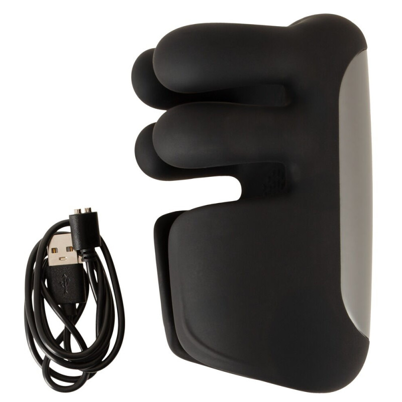 Pulsating & Vibrating Masturbator With Opening & Closing Arms