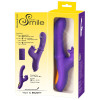Thrusting Vibrator with a Moving Ring