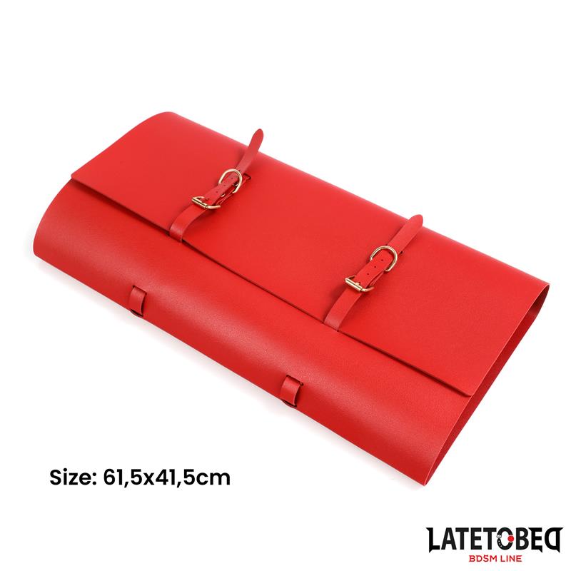  7 pcs Bondage Set with Carry bag Red