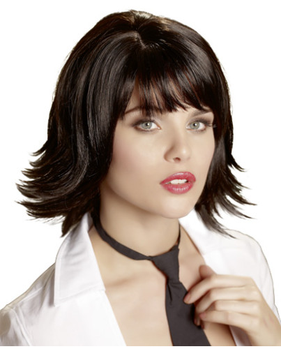 Choppy Black Wig