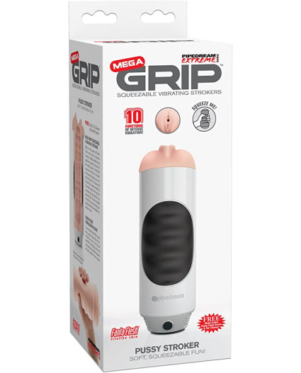Extreme Mega Grip Vibr. Stroker Pussy