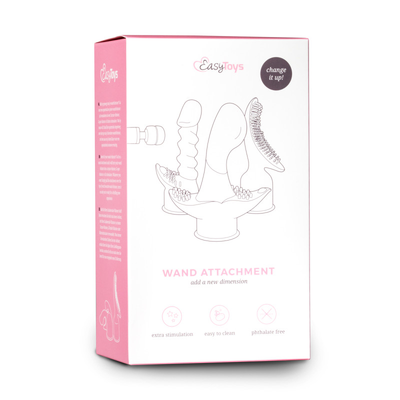 Easytoys Spiral Wand Attachment – Pink