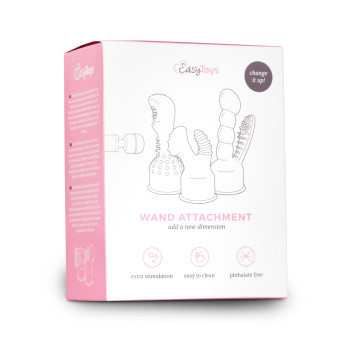 Masturbator Wand Attachment – Clear