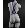 Dillio
7" Strap-On Suspender
Harness Set – Fjólublár