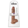 King Cock 10" Cock with Balls