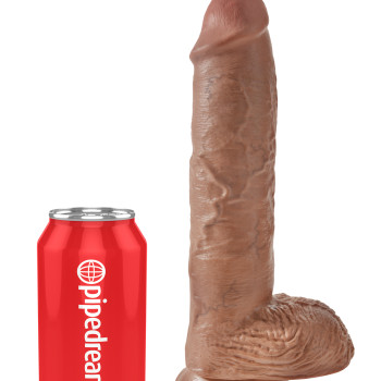 King Cock 10" Cock with Balls