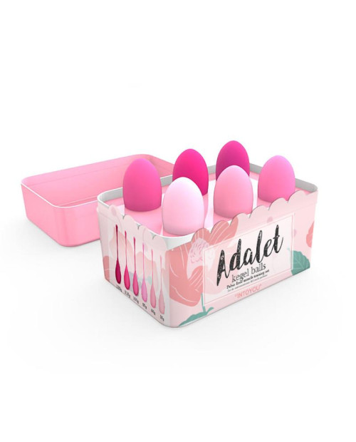  Adalet Kit 6 Kegel Balls Silicone