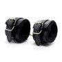  Ankle Cuffs with Black Padded Interior 35 cm Black