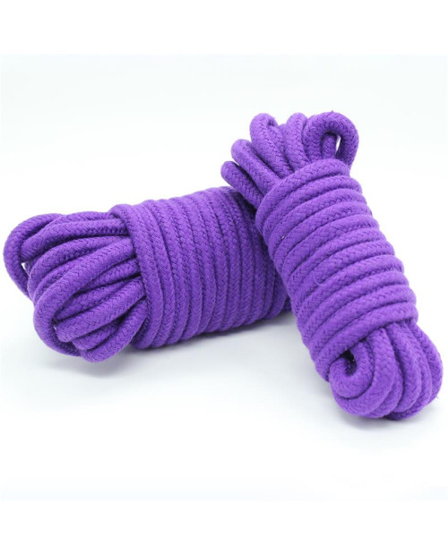  Bondage Cotton Rope 10 Meter Purple